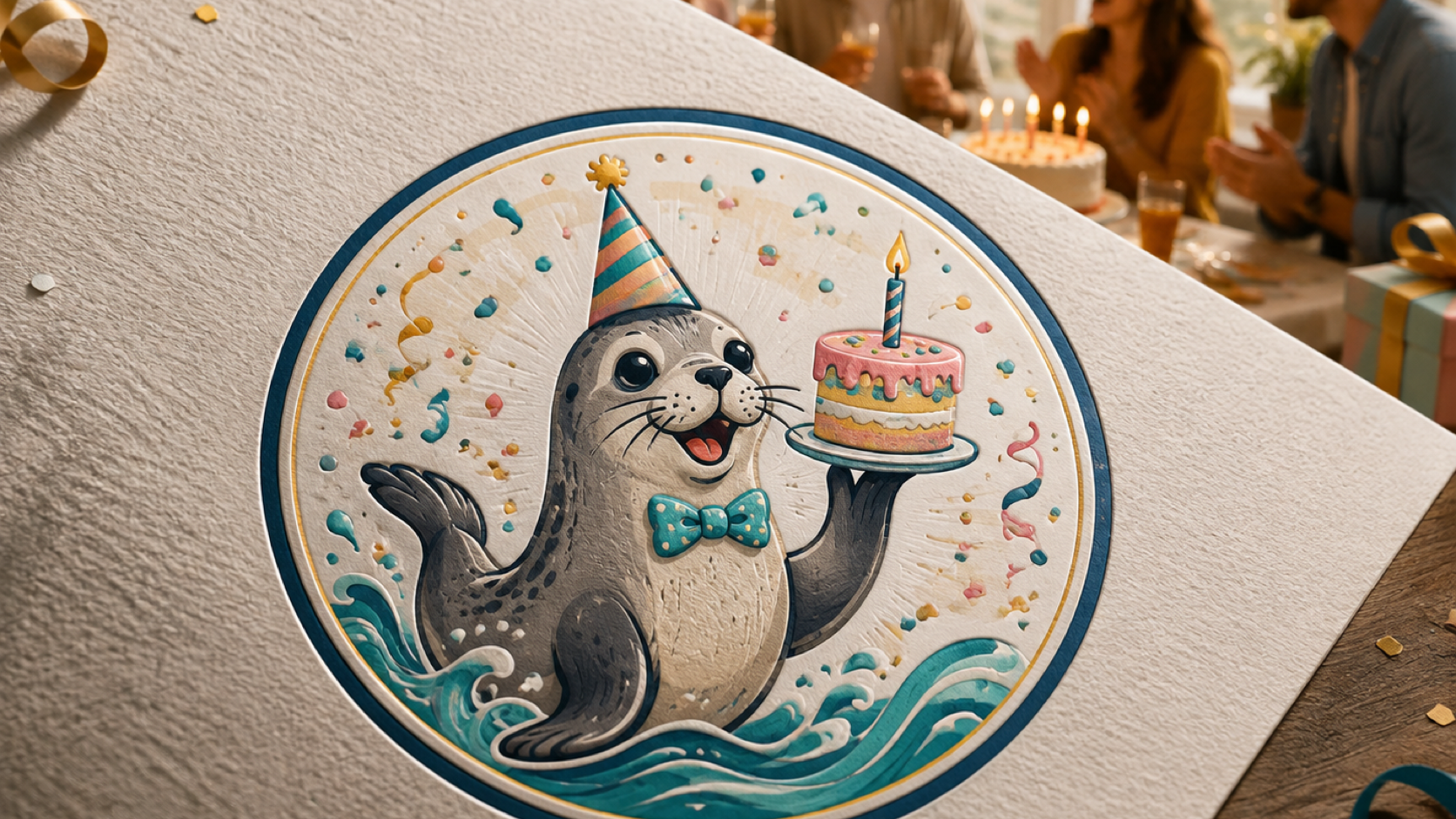 birthday seal design prompt example 2