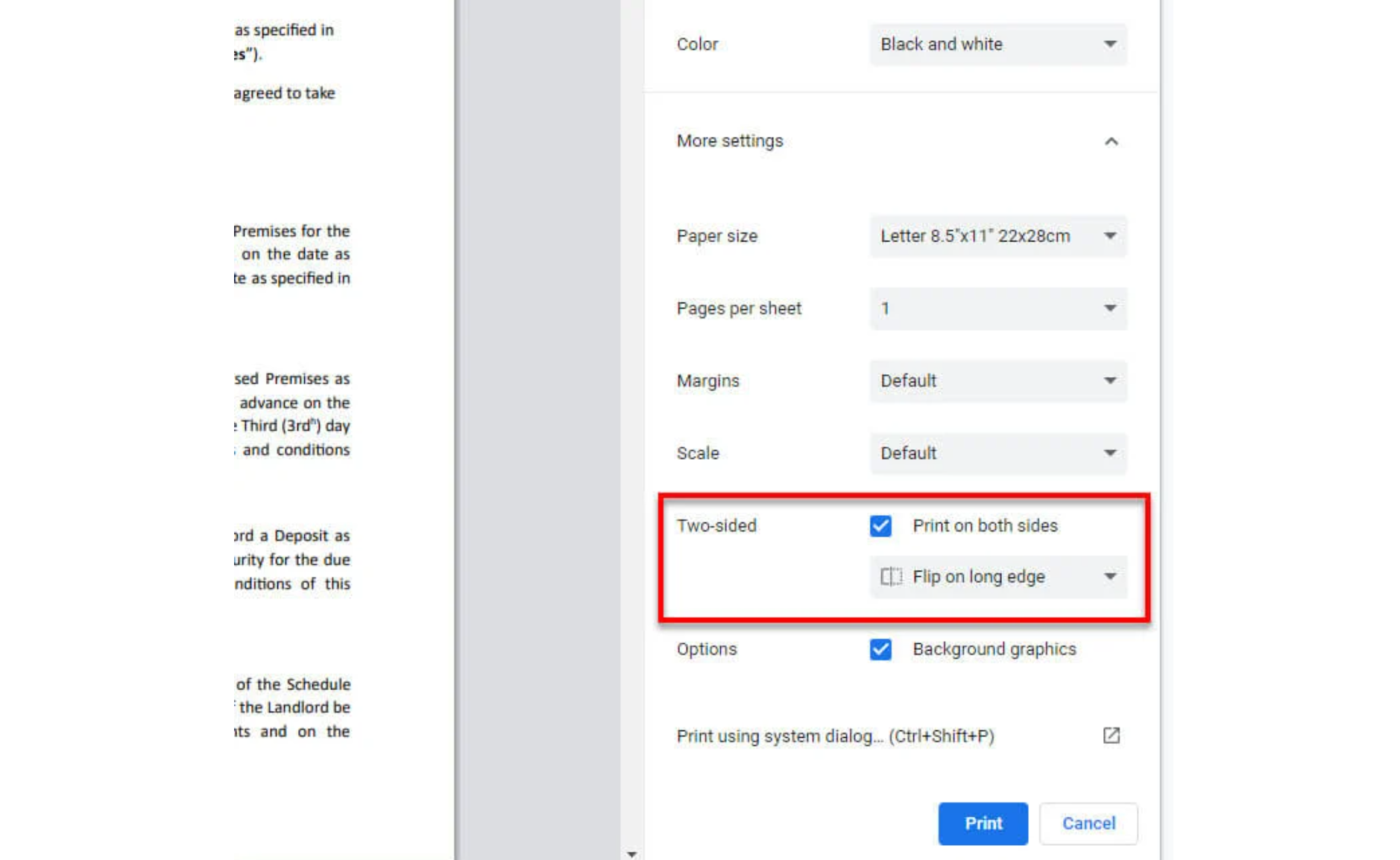 De slimste manier om duplexdruk af te drukken indien nodig