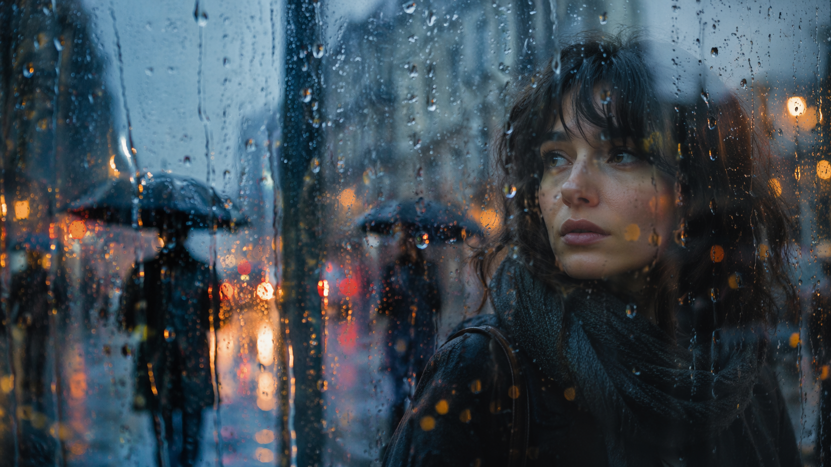 Dreamina prompt seen rain 16:9 hero image