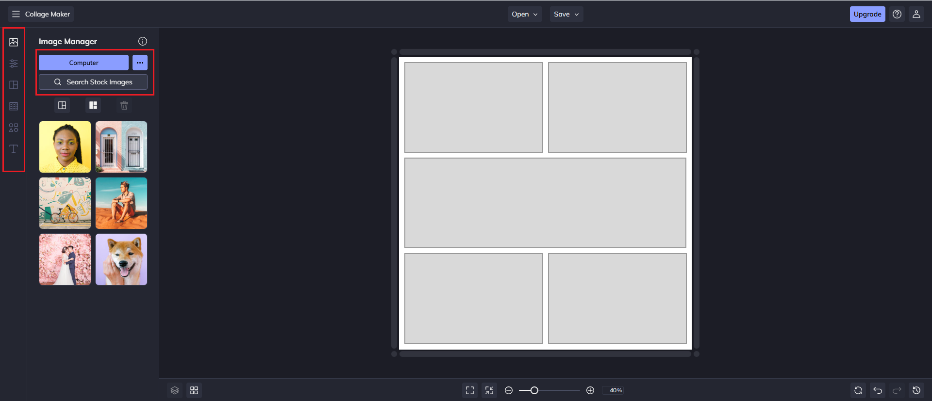 Generator ng flyer ng banda