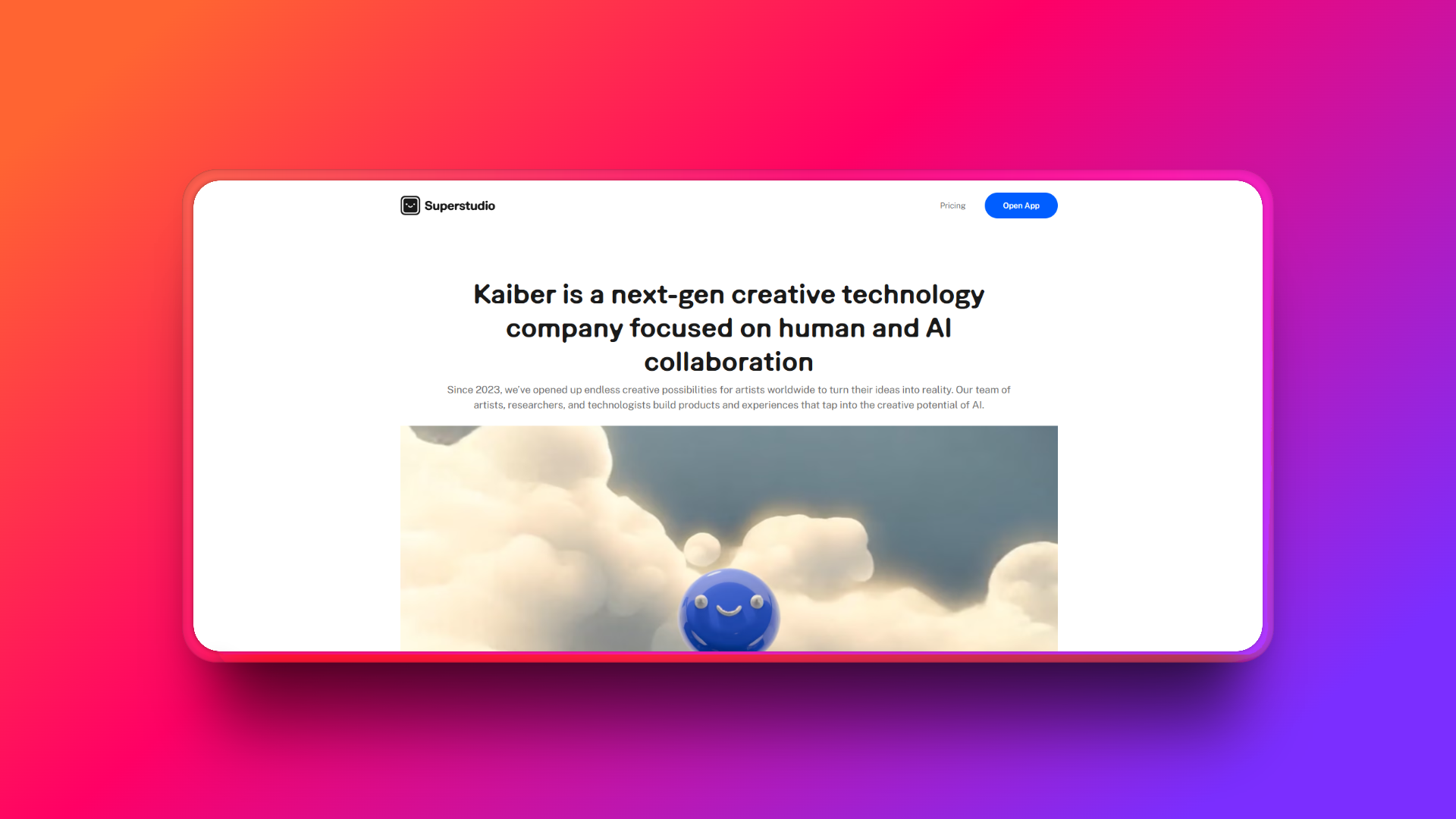 Kaiber AI's official website