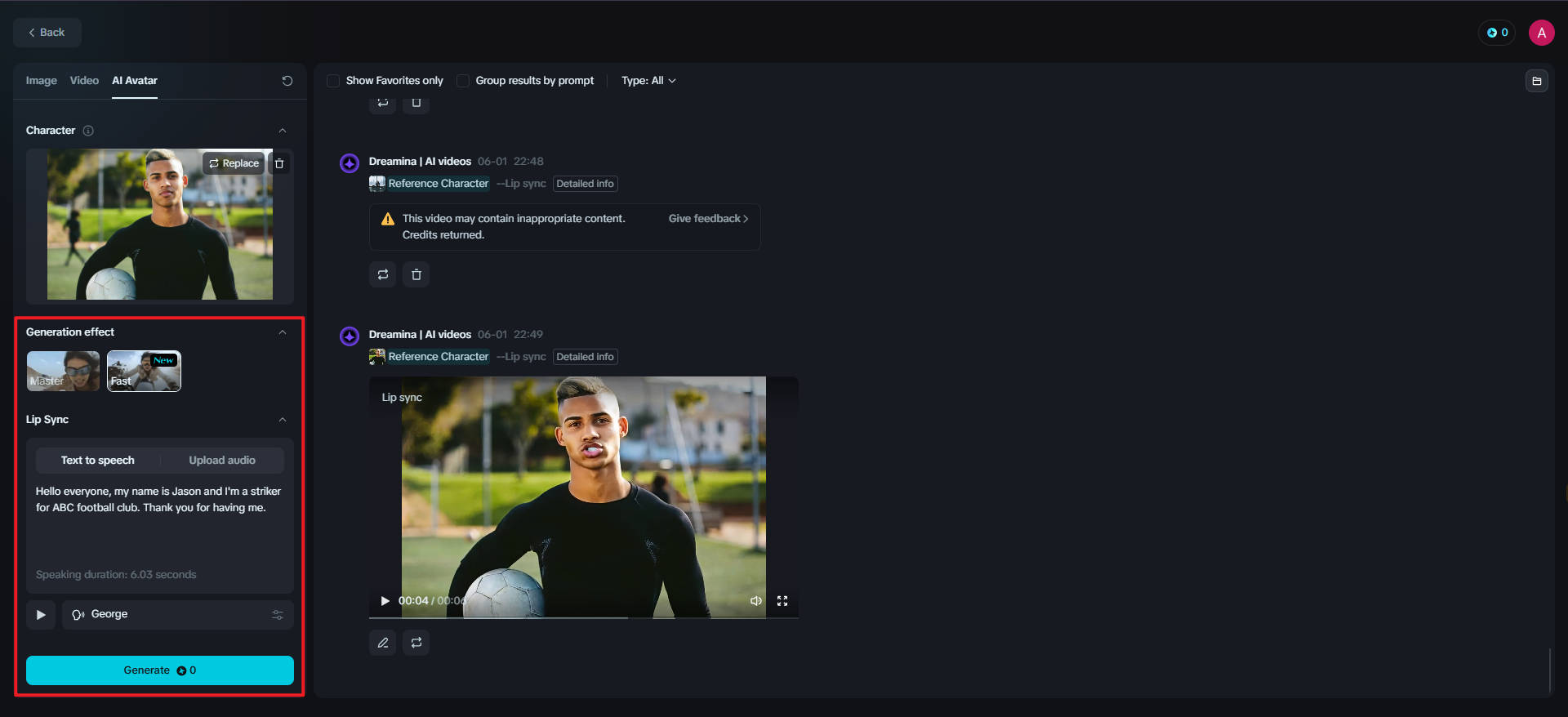 free talking head ai