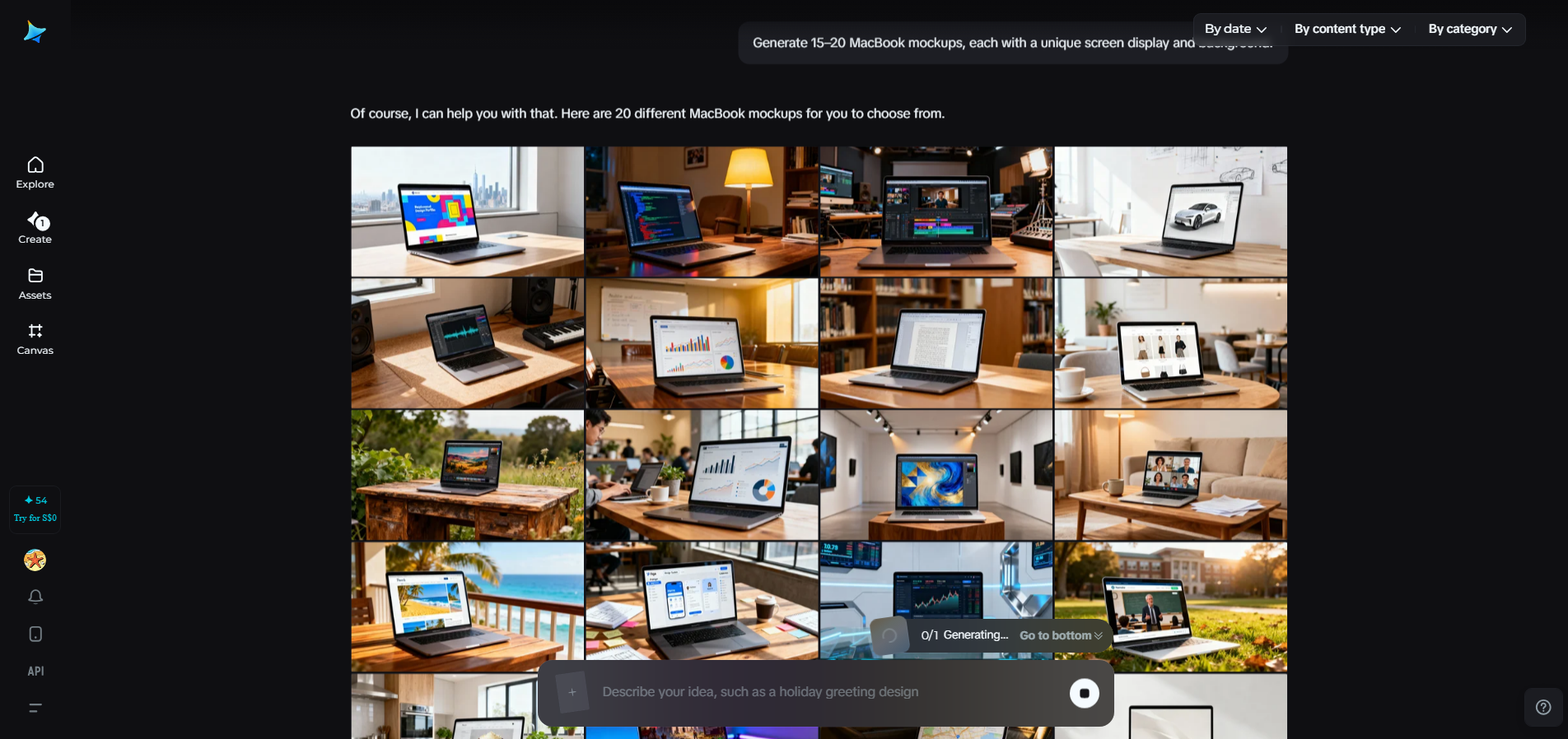 Dreamina 'da AI ajan özelliği