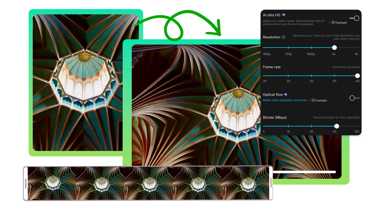 High-Quality Output with Flexible Formats