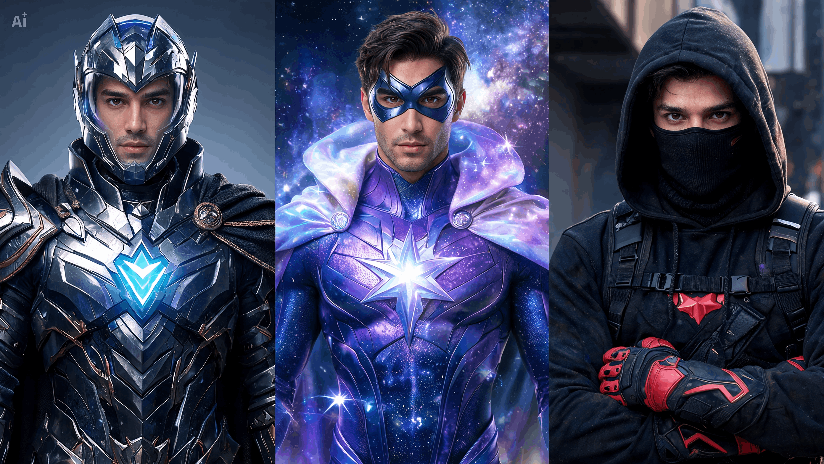 Explore Costume Variations From One Photo