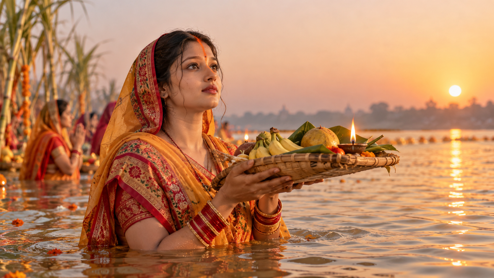 Social-Ready Chhath Puja Girl Prompts Terminar exemplo para chhath puja girl prompts