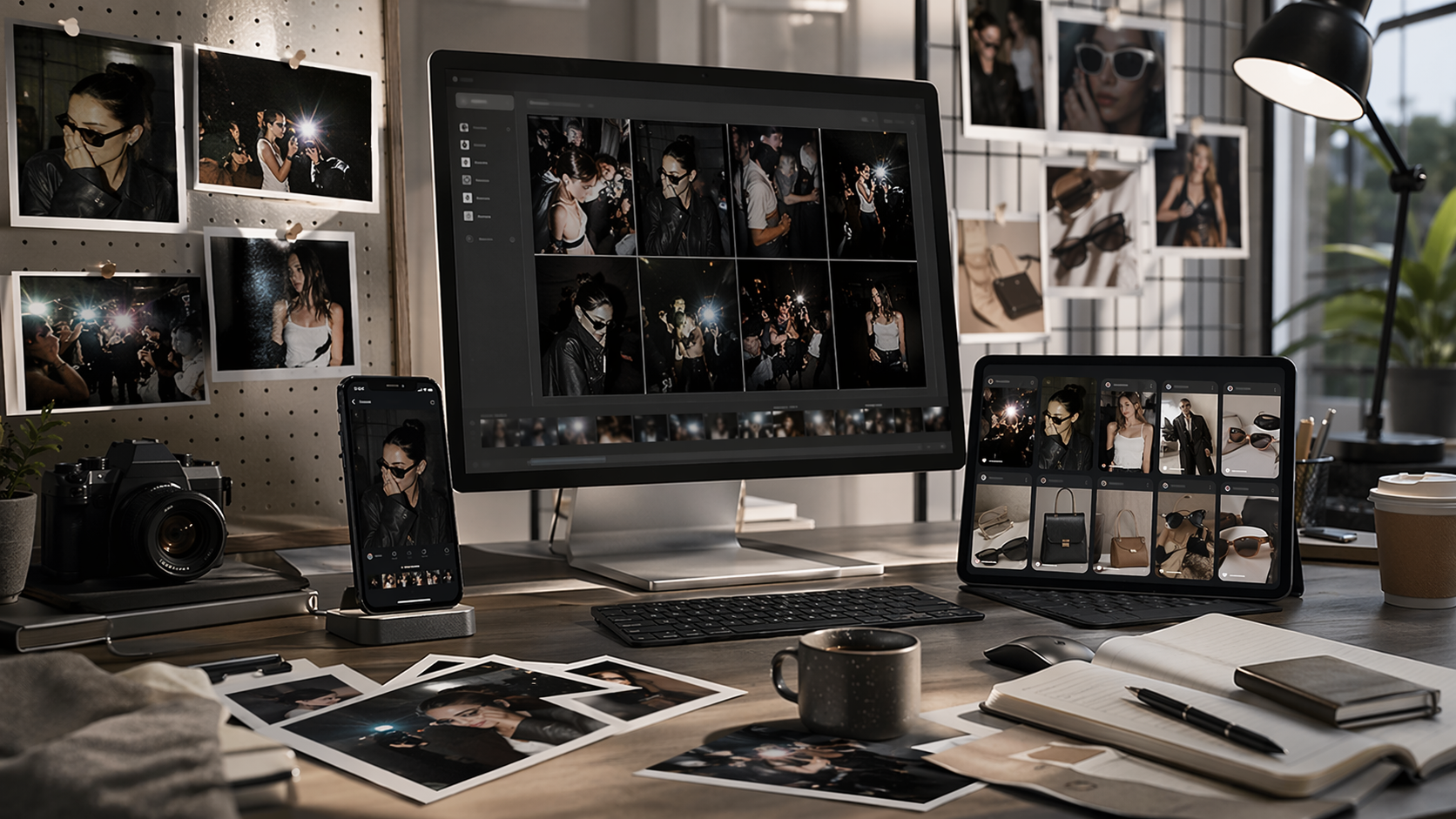 AI Paparazzi Photo Trend social campaign asset preview