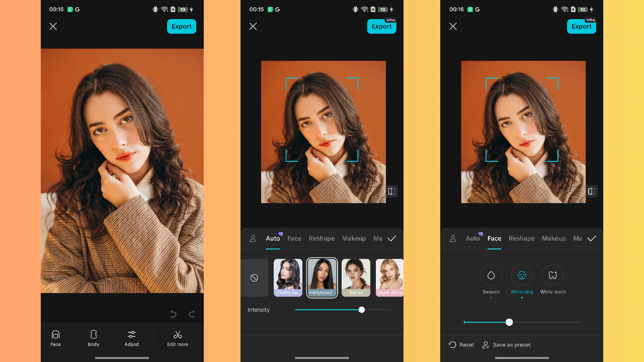 AI smart retouching tools