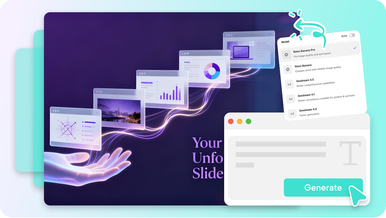 Seamless creation with AI-driven text to image 