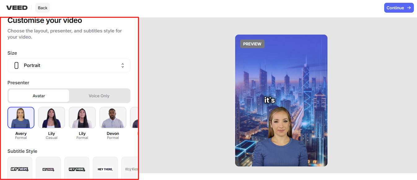 Customize Youtube video