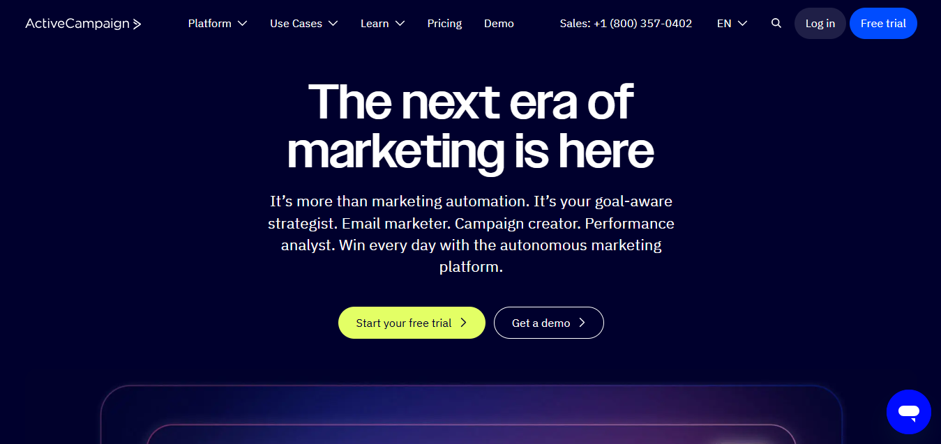 ActiveCampaign marketing automation tool