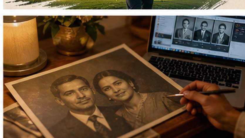 Générateur de photos commémoratif IA exemple 4