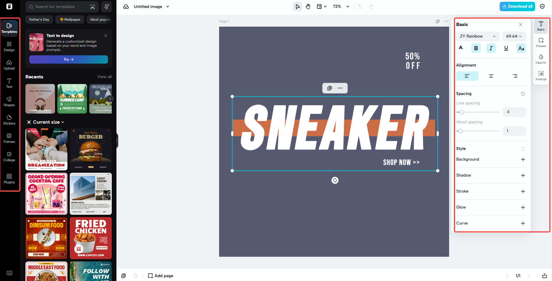 Enter a seamless editing workspace