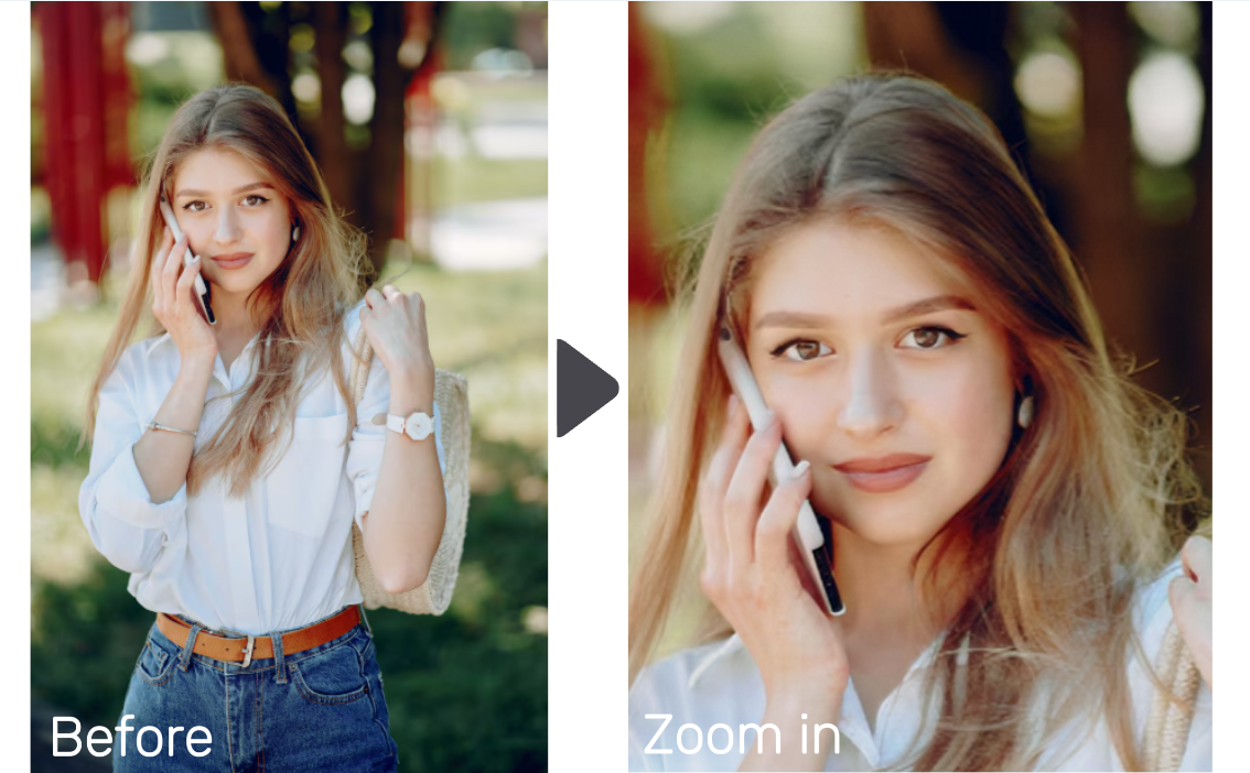 Zoom-in shoot