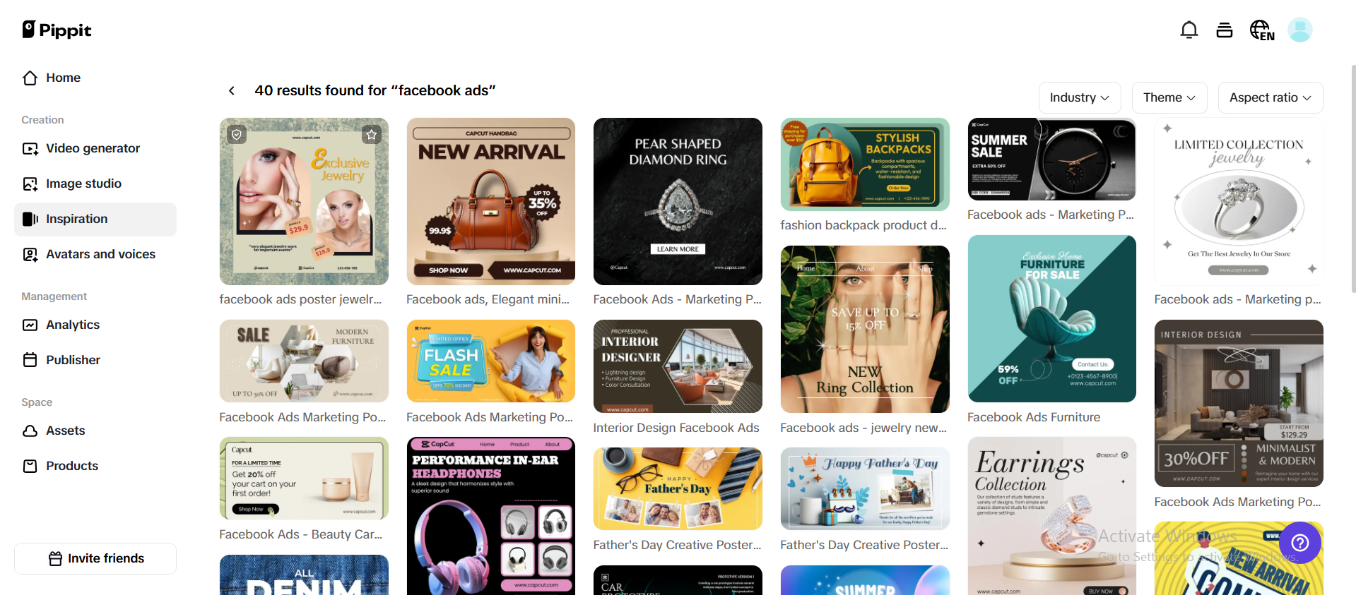 Múltiplos modelos de anúncio para Facebook