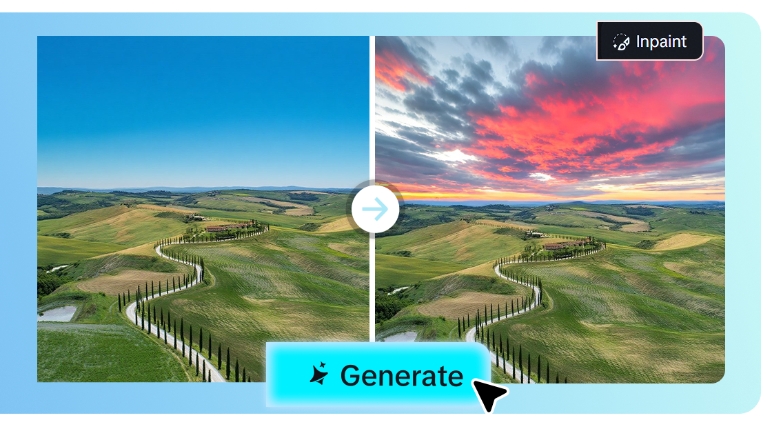AIによる塗りつぶし