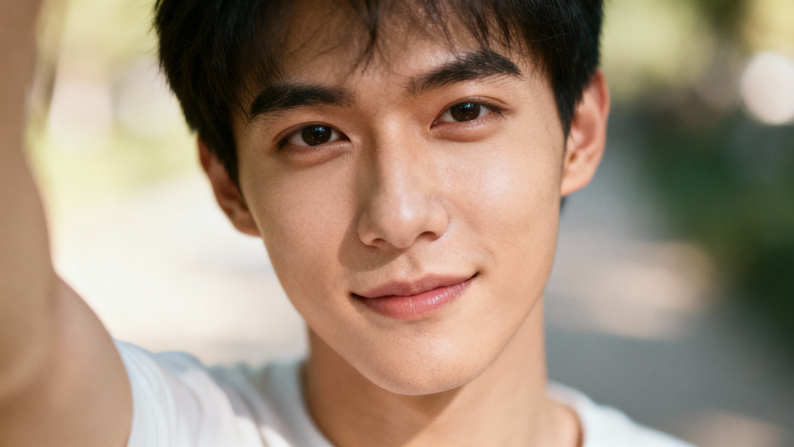 Soft blur selfie filter