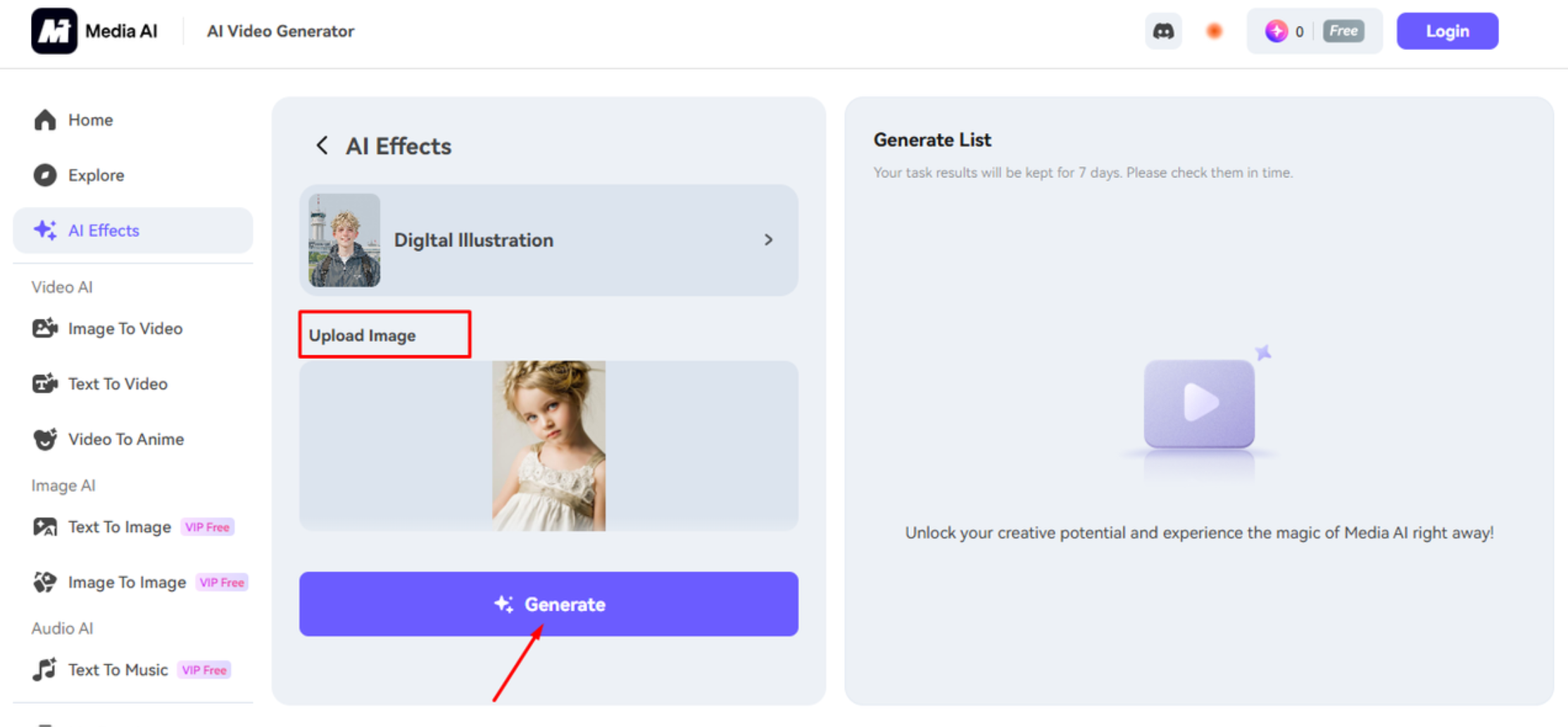 Choose a cartoon style