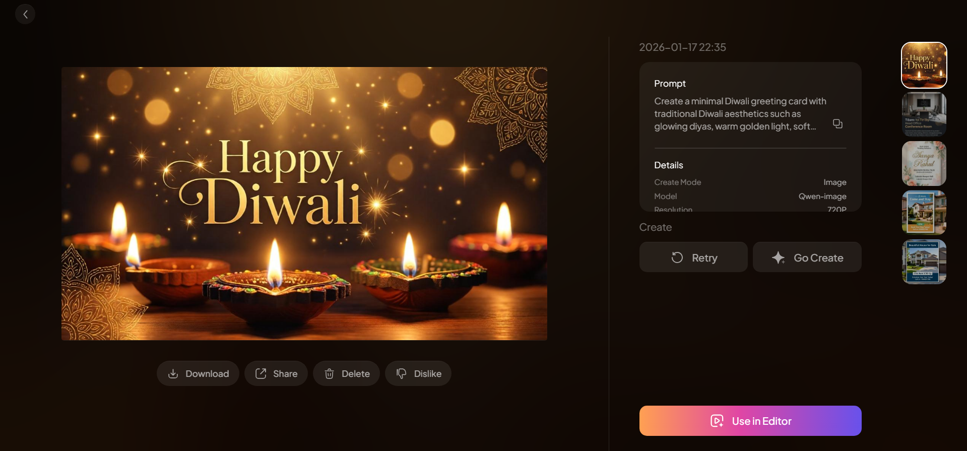 PixVerse interface