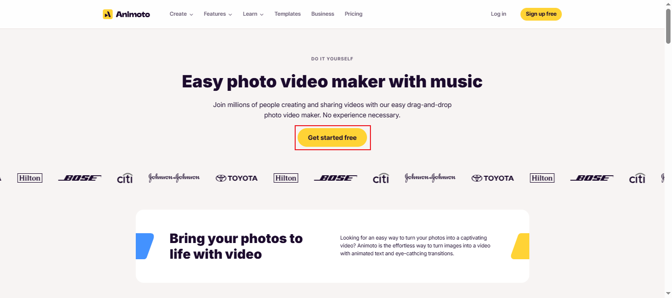 tạo video từ hình ảnh bằng âm nhạc