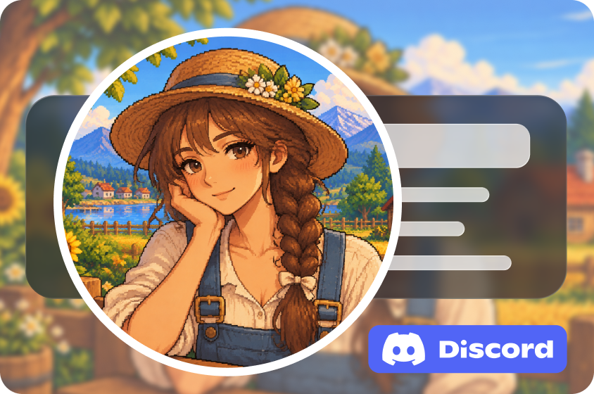 Make avatars for Discord and social profiles