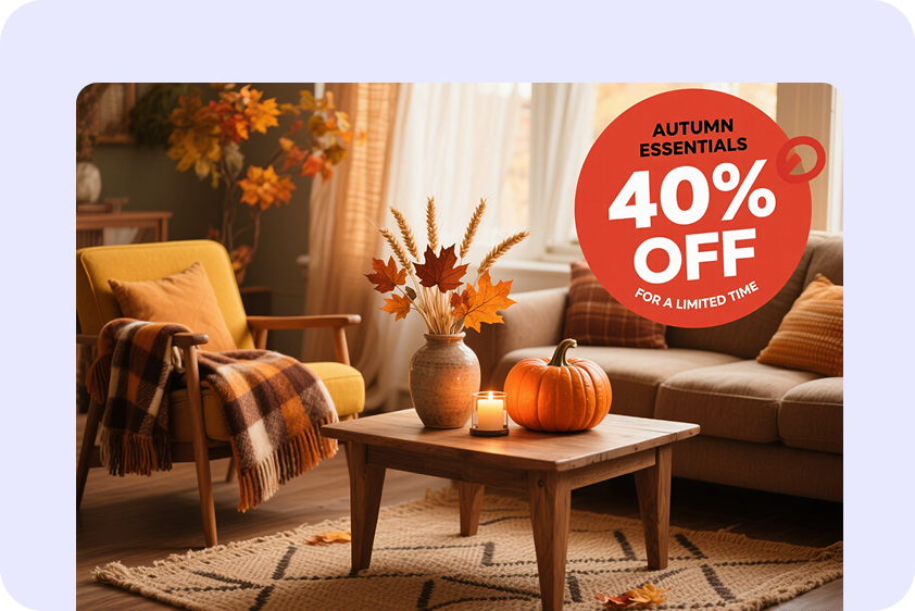 Create stunning product posters with text to design AI in CapCut Web