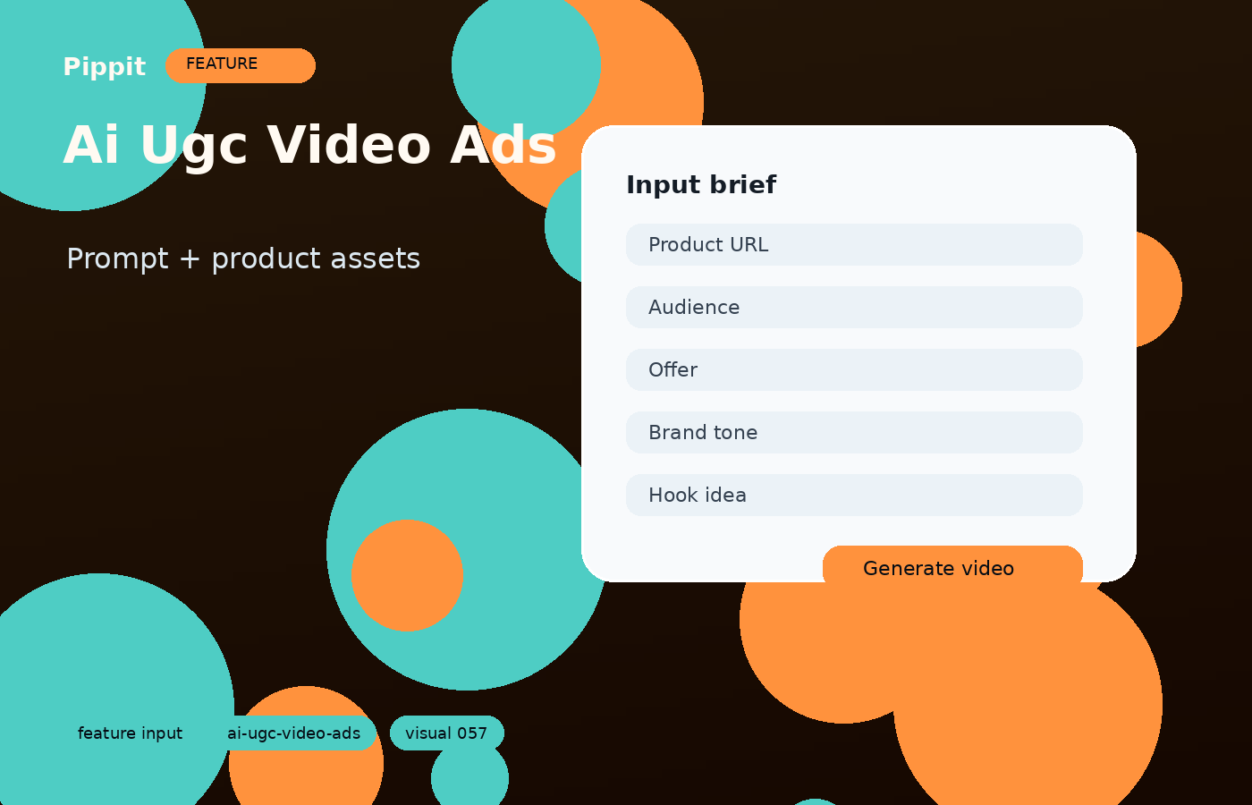Ai Ugc Video Ads turn rough inputs into a ready video direction visual