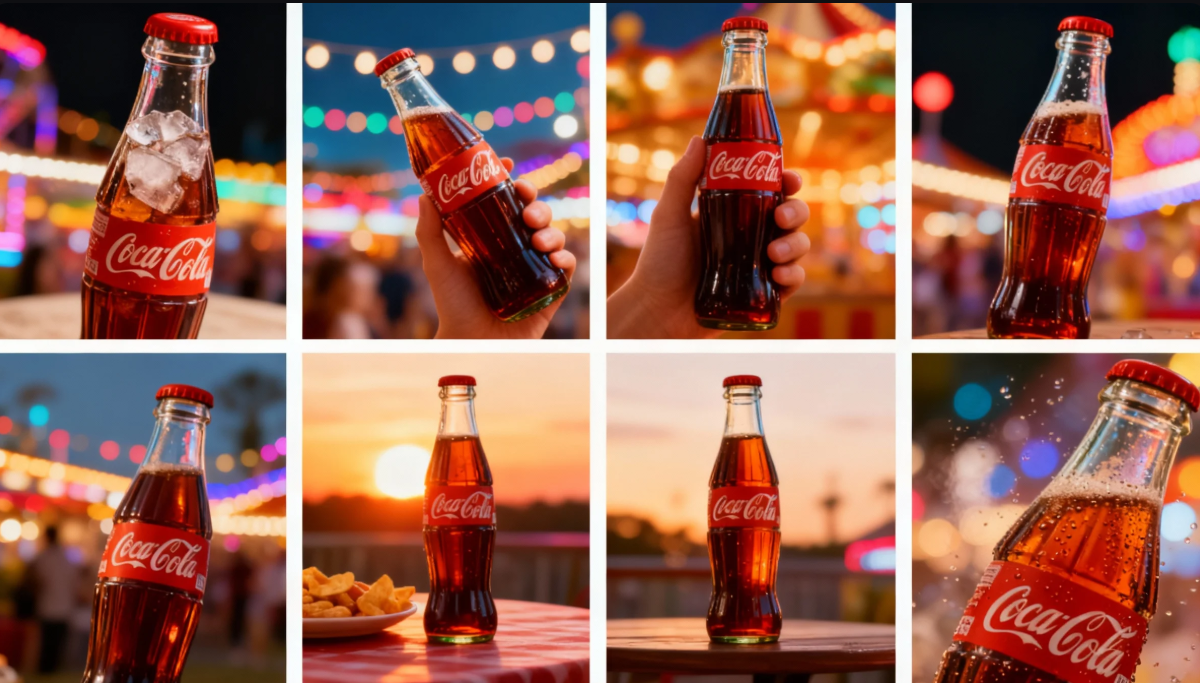 Sequential photos in marketing campaigns