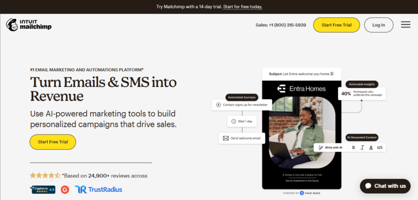 Mailchimp startup