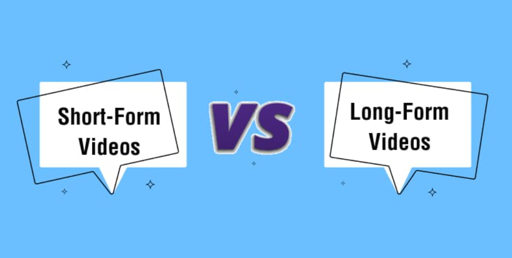 Short-form vs. Long-form video