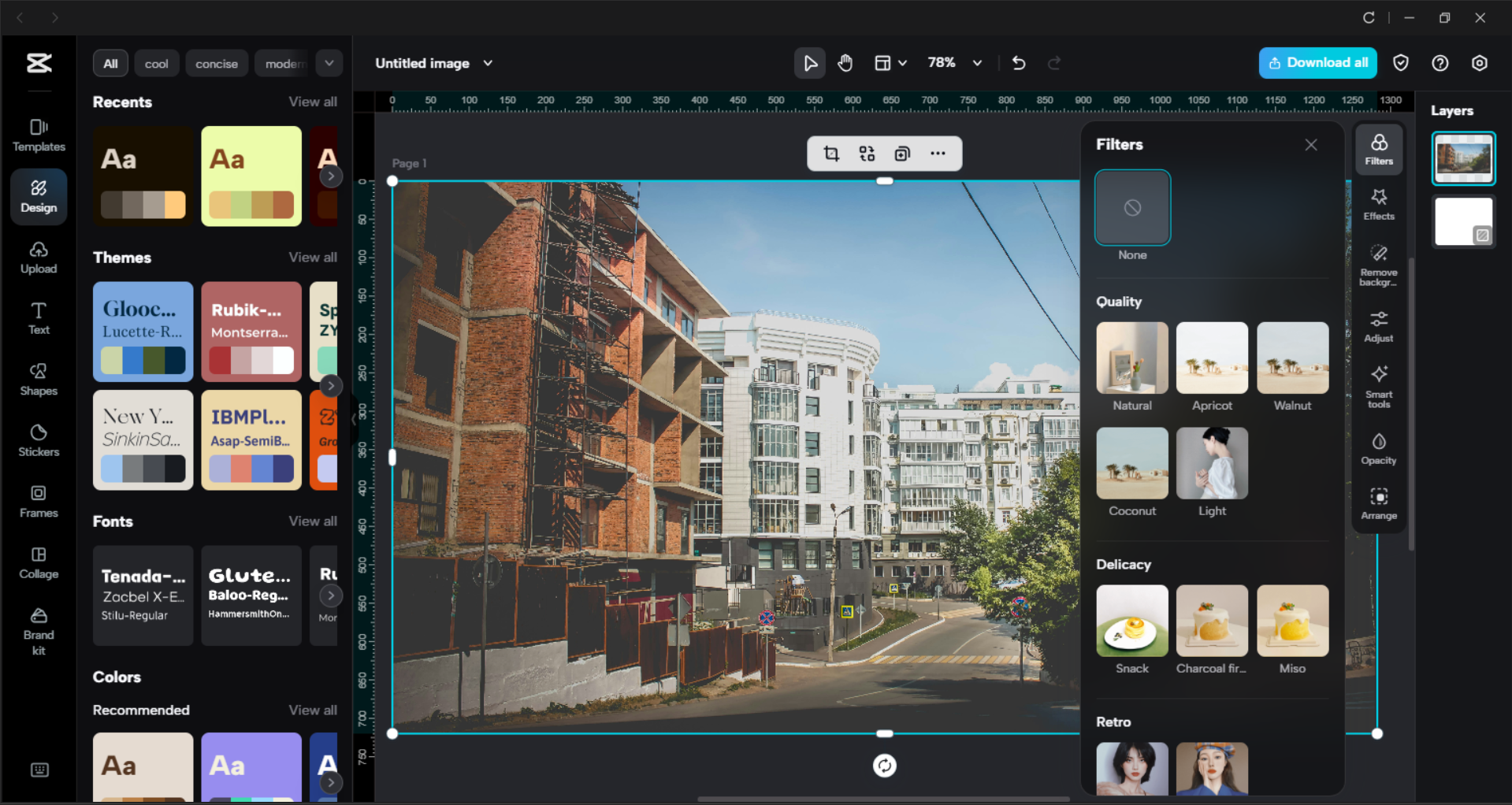 Interface of the CapCut desktop video editor - an easier way to edit images