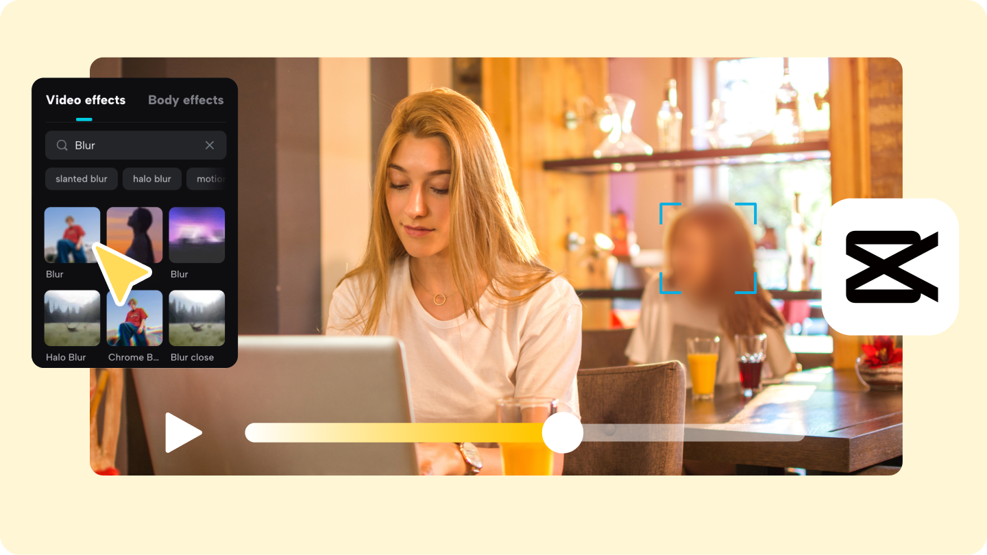 blur video app