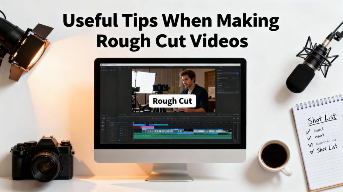 Simple suggestions to make rough cut videos