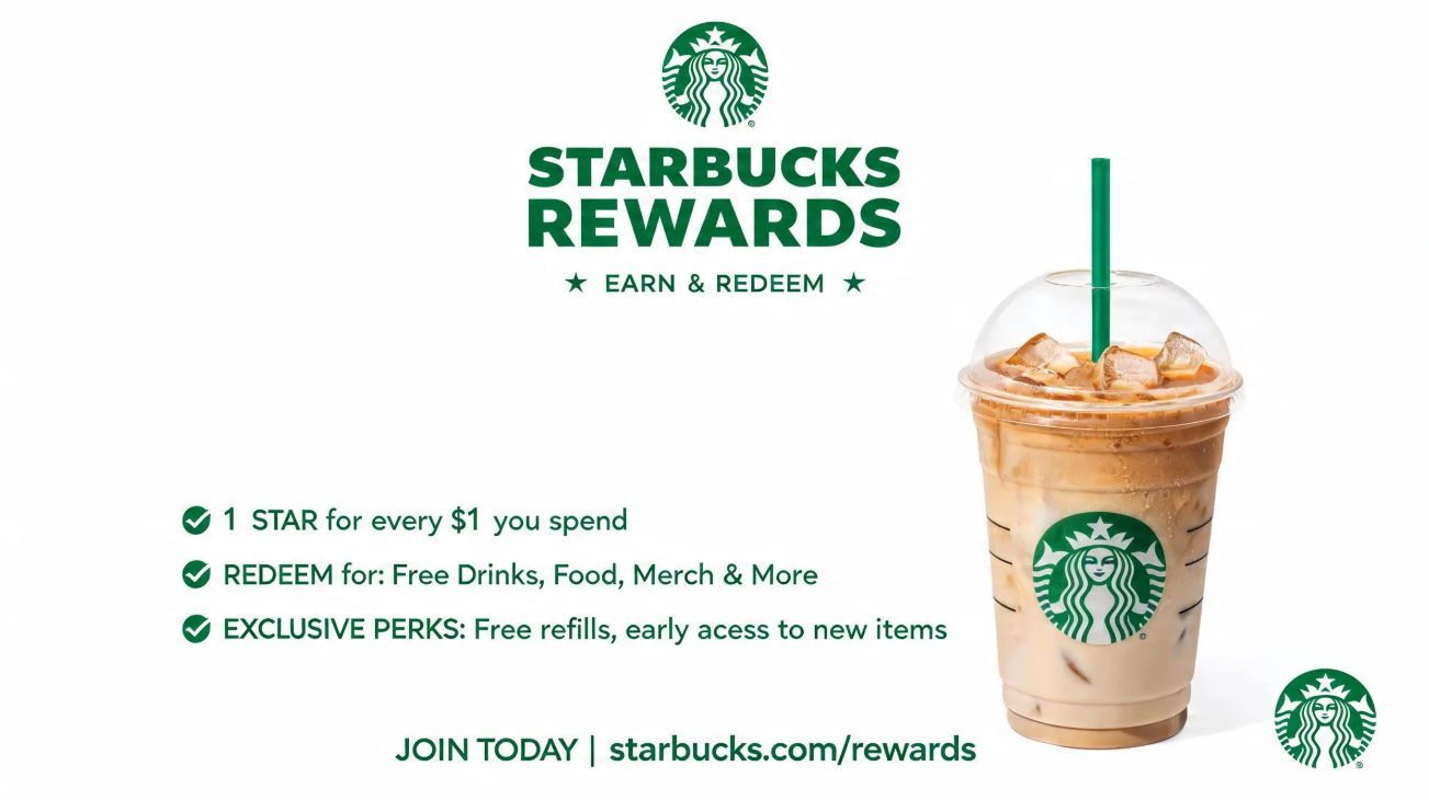 Marketing de fidélité Starbucks Rewards