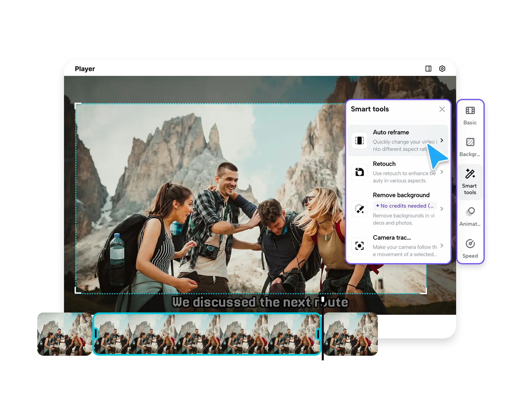remove unwanted text from a video
