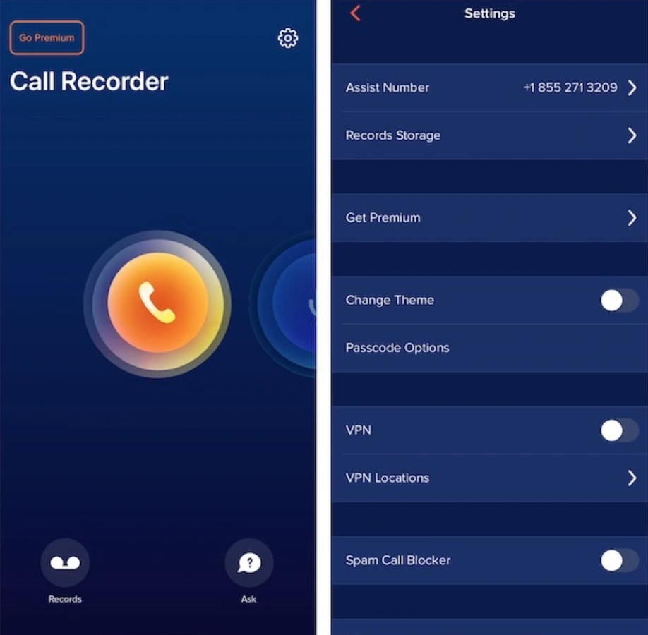 Call Recorder iCall