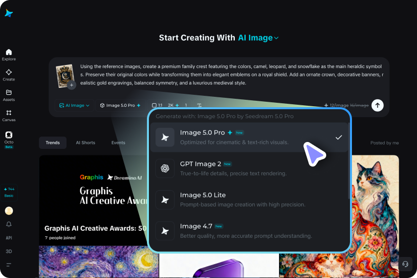 Ajustar configurações e gerar