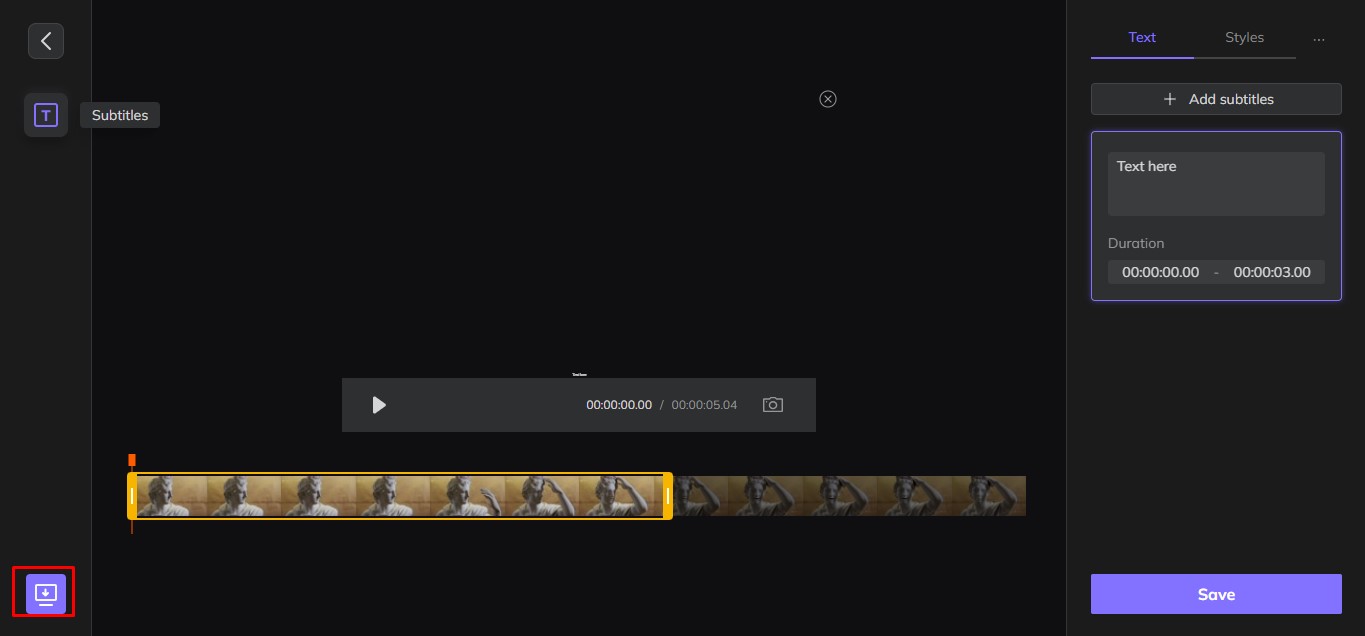 I-export ang iyong video mula sa Hitpaw Video Editor