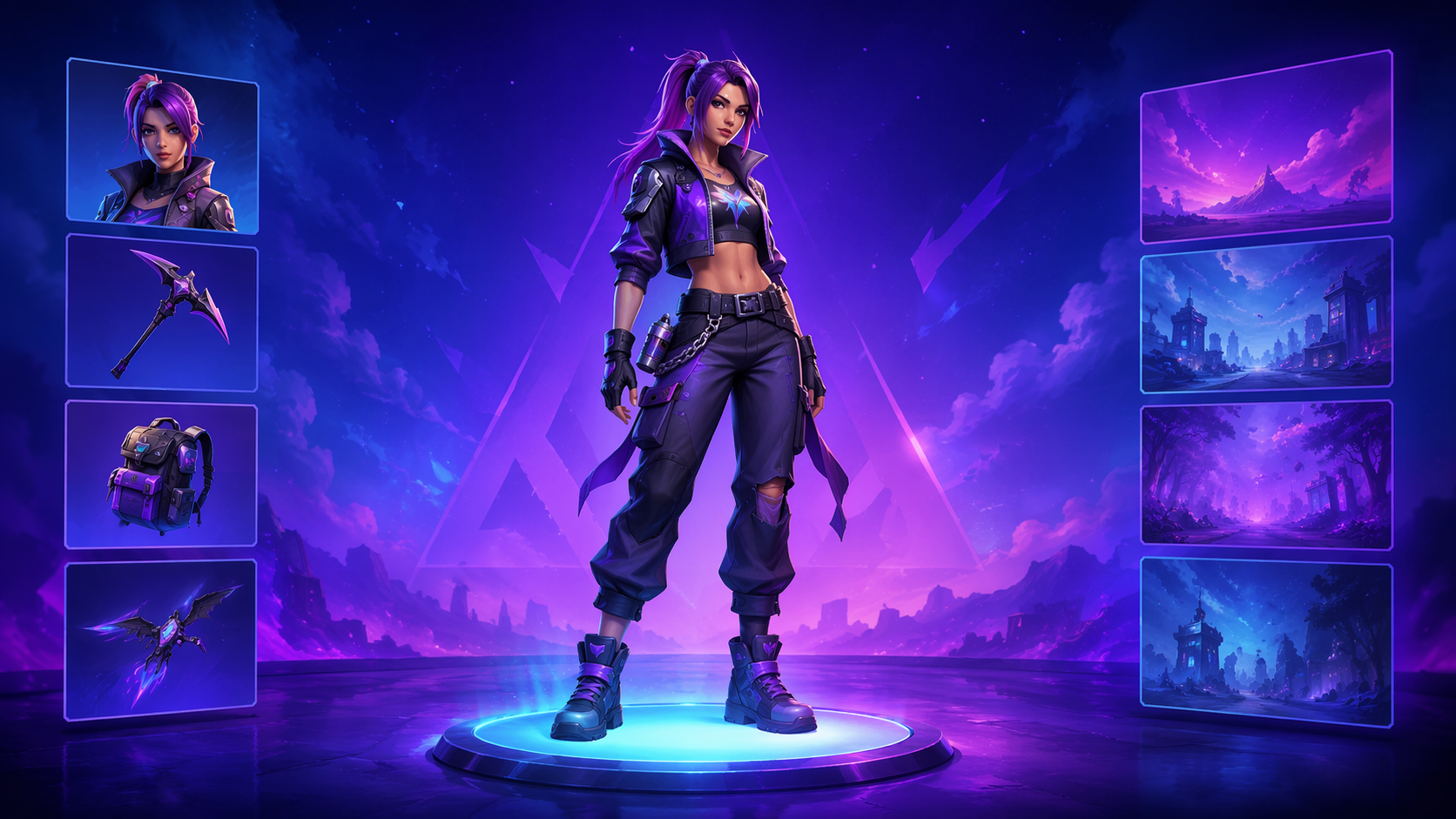 Dreamina fortnite filter prompt example 2: Battle royale lobby avatar