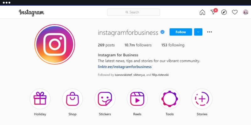 Instagram highlights