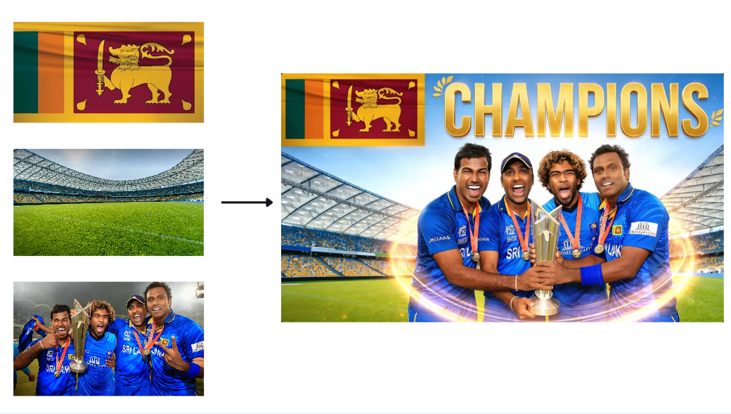 Multi-image fusion feature in Dreamina