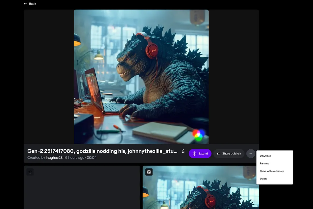 上傳您的照片並創建一段短動畫片段。