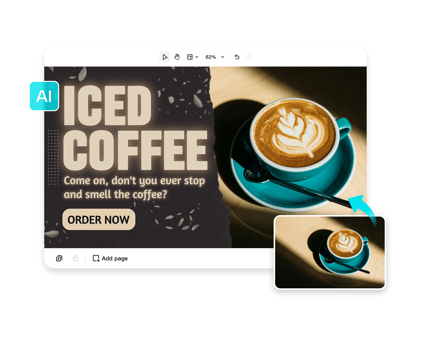 AI alapú közösségi média posztgenerátor