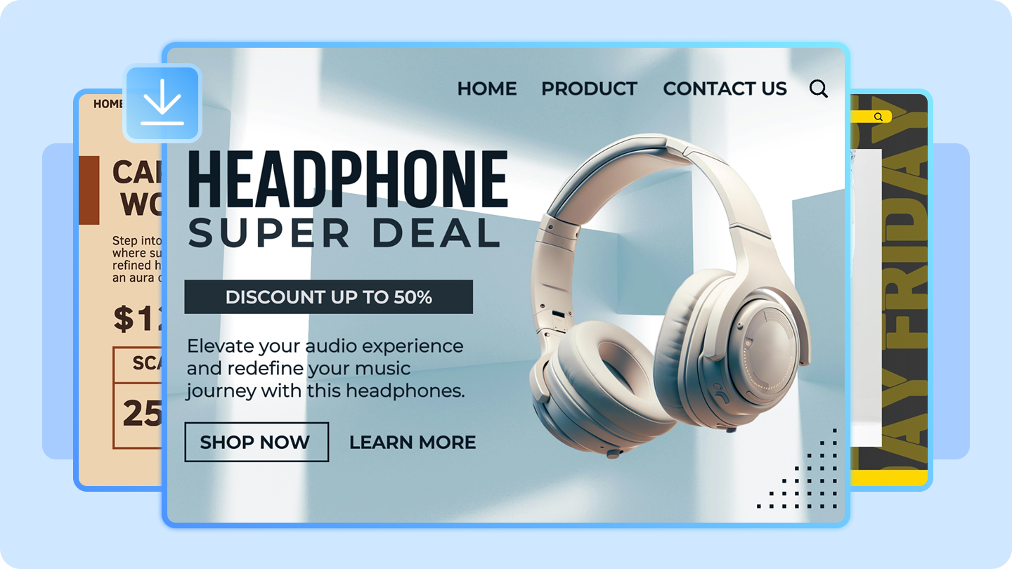 shop banner