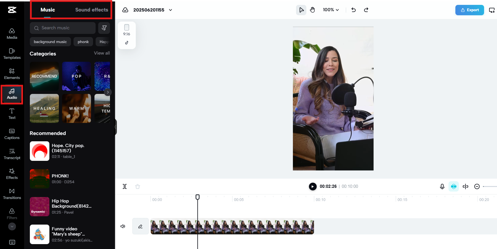 Add music or sound effects