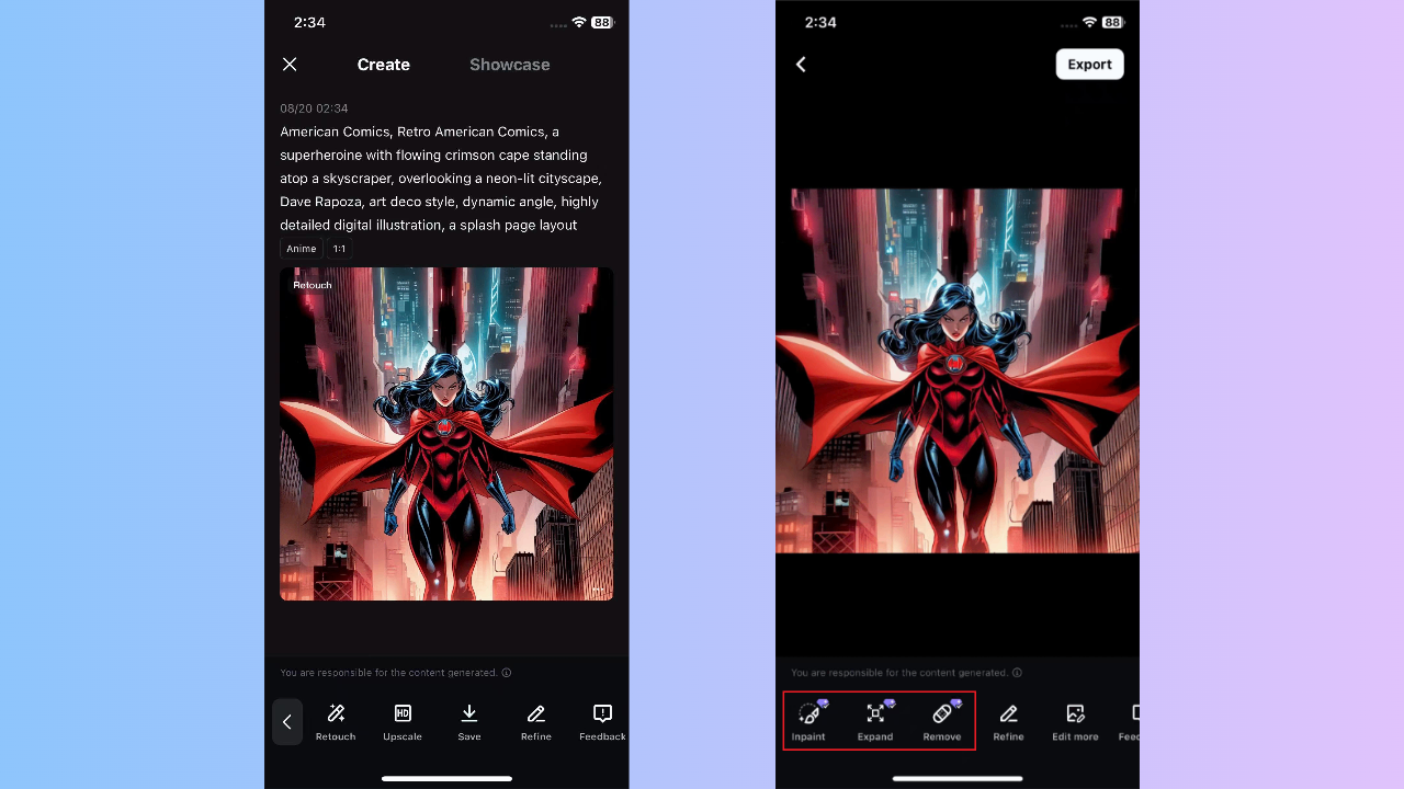 CapCut App KI-Bearbeitungstools