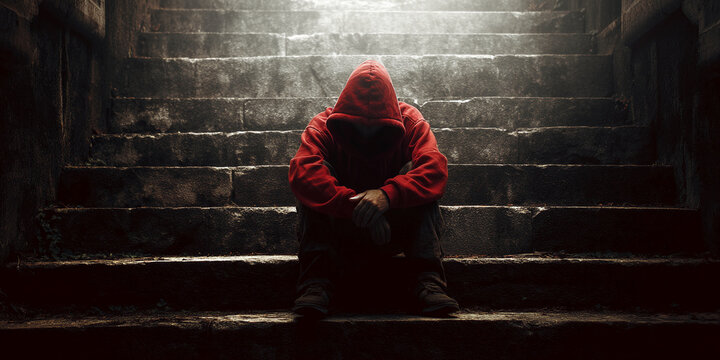 Dark, emotional photo