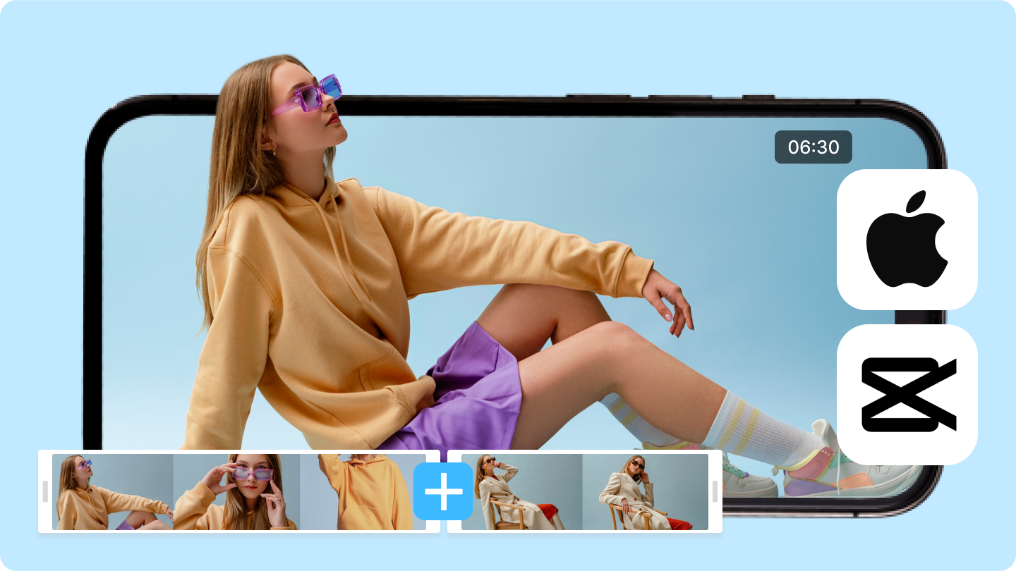 hogyan kombinálhatunk videókat iphone-on