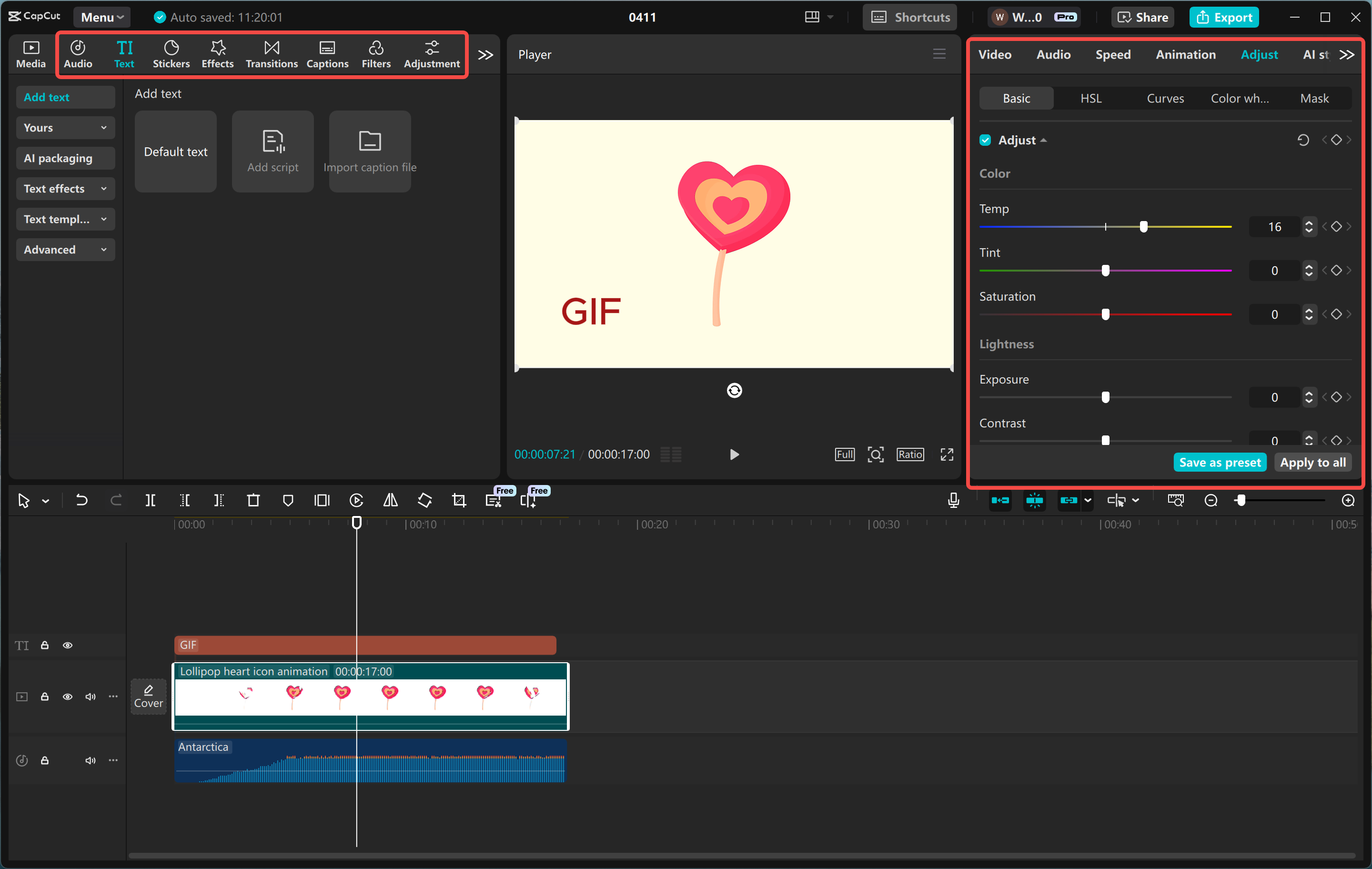 Optimalizace nahrávání v editoru videa pro stolní počítače CapCut