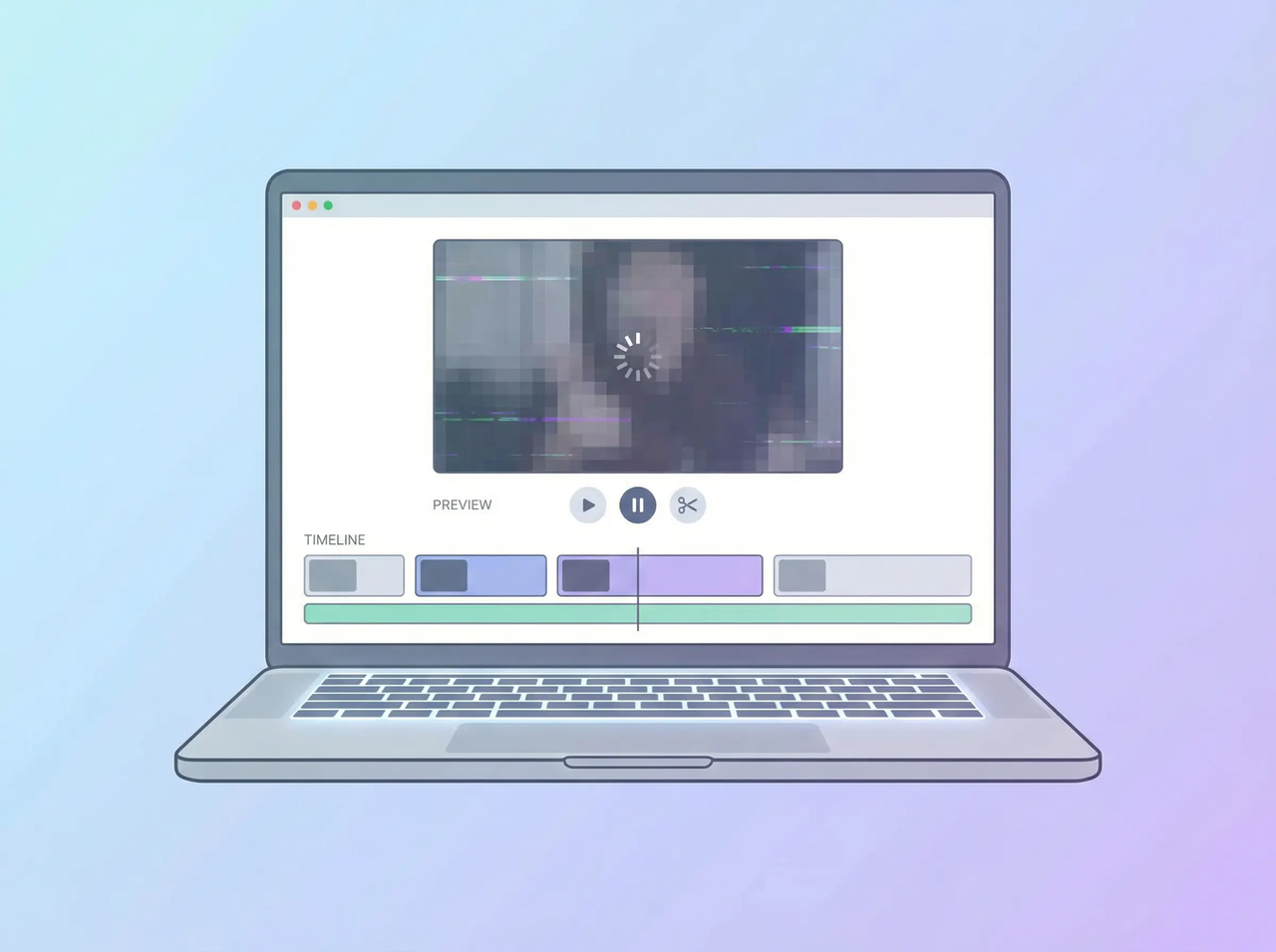 відставання під час попереднього перегляду